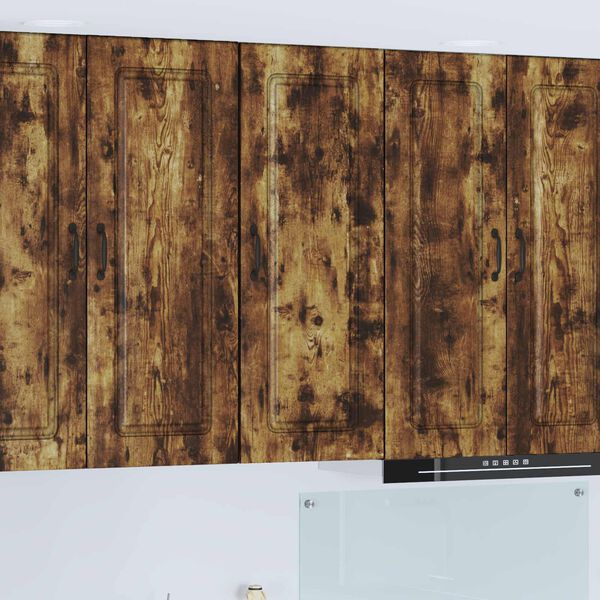 vidaXL K&ouml;&ouml;gikapp Kalmar Suitsetatud tamm 40 x 31 x 100 cm Tehispuit