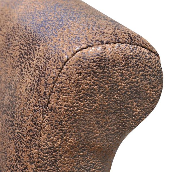 vidaXL söögitoolid 6 tk, pruun, kunstnahk