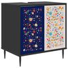 vidaXL Vannitoa kapp MAINZ Must tamm 60 x 40 x 61 cm Tehispuit