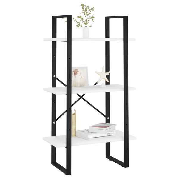 vidaXL hoiuriiul, valge, 60 x 30 x 105 cm, tehispuit