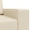 vidaXL Diivanvoodi 200cm cream kangas