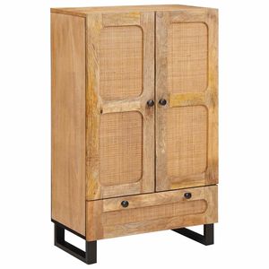 vidaXL K&otilde;rgushein sahtliga Pruun 40 x 33 x 110 cm Tugev mango puu