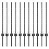 vidaXL Aiapost 11 pcs Hall 80 cm Teras