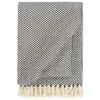 vidaXL puuvillane pleed, 220 x 250 cm, tumesinine