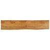 vidaXL lauaplaat, naturaalse servaga, 140x20x2,5 cm, mangopuit