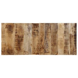vidaXL voodipeats 120 cm T&auml;ist&ouml;&ouml;tlemata puidust mango