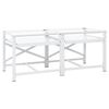 vidaXL | Pesumasina pedestal | Valge Teras