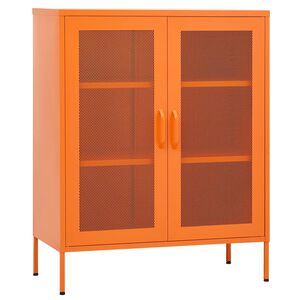 vidaXL hoiukapp, oranž, 80 x 35 x 101,5 cm, teras