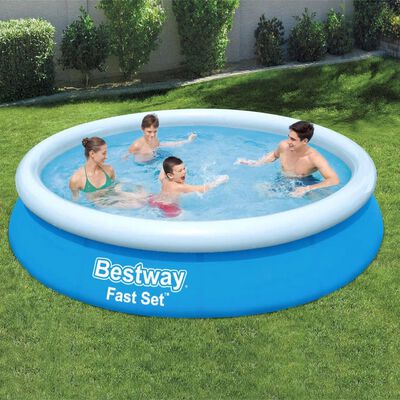 Bestway Fast Set täispuhutav täispumbatav bassein ümmargune 366x76 cm