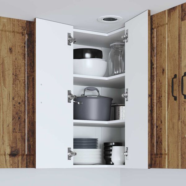 vidaXL K&ouml;&ouml;gikapp Vana puit 57 x 57 x 80 cm Tehispuit