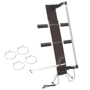 vidaXL vahtplasti l&otilde;ikur jalgadega 200 W vineer