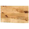 vidaXL lauaplaat, 60x40x3,8 cm, naturaalsete servadega, mangopuit