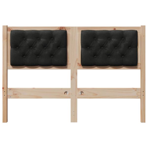 vidaXL Peats Muu Pruun ja must 120 cm M&auml;nnipuit