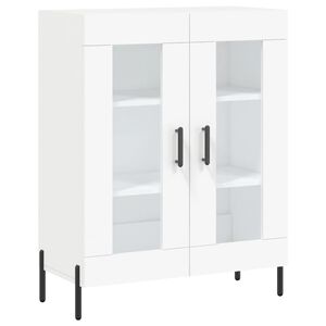 vidaXL puhvetkapp, valge, 69,5 x 34 x 90 cm, tehispuit