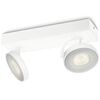 Philips myLiving LED-kohtvalgusti "Clockwork" 2x4,5 W valge 531723116