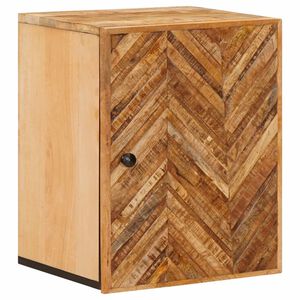 vidaXL Seinakapp ladustamisega Pruun 38 x 33,5 x 48 cm Tugev mango puu