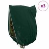 vidaXL K&uuml;lmakaitse Taime Fliiskatted 3 pcs Roheline 3,5 x 2,5 m