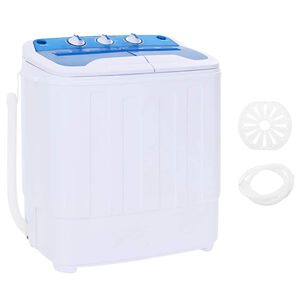 vidaXL kahe kambriga minipesumasin 5,6 kg