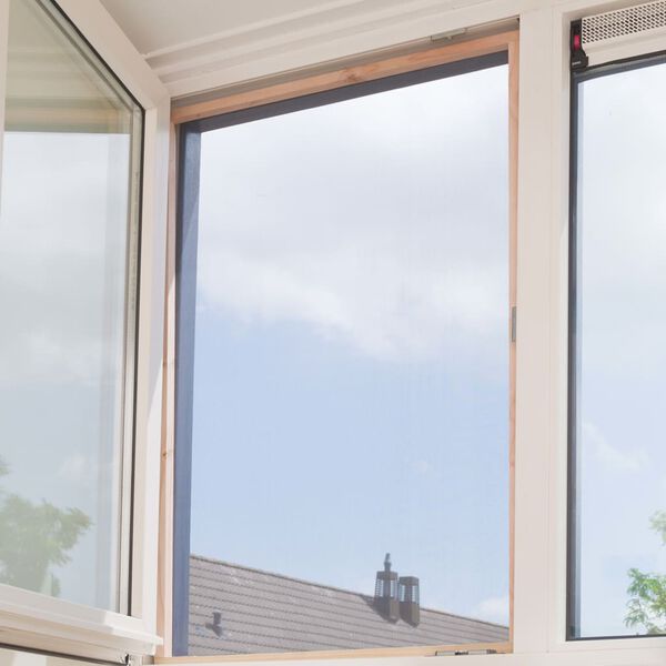 Nature sääsevõrk, 1 x 3 cm, klaaskiud, must