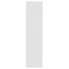 vidaXL garderoob valge 100 x 50 x 200 cm tehispuit