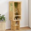 vidaXL Terrarium Pruun 50 x 50 x 130 cm OSB