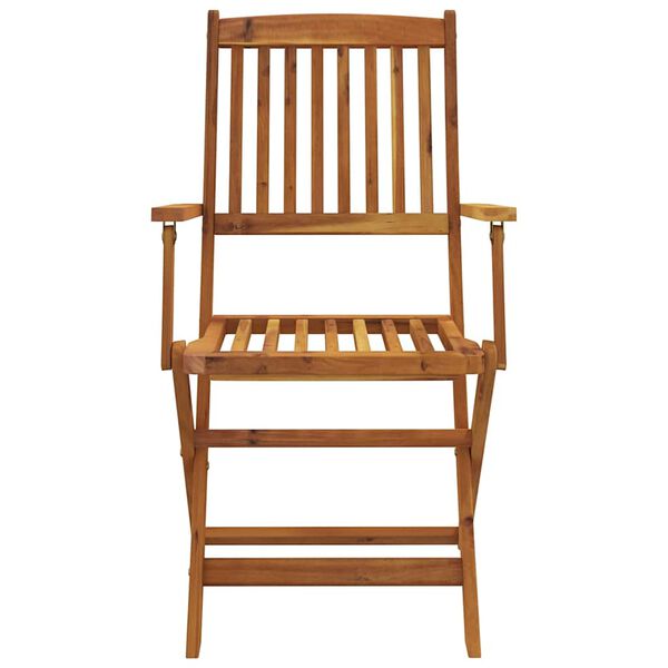 vidaXL 7-osaline kokkupandav aiam&ouml;&ouml;blikomplekt, akaatsiapuit