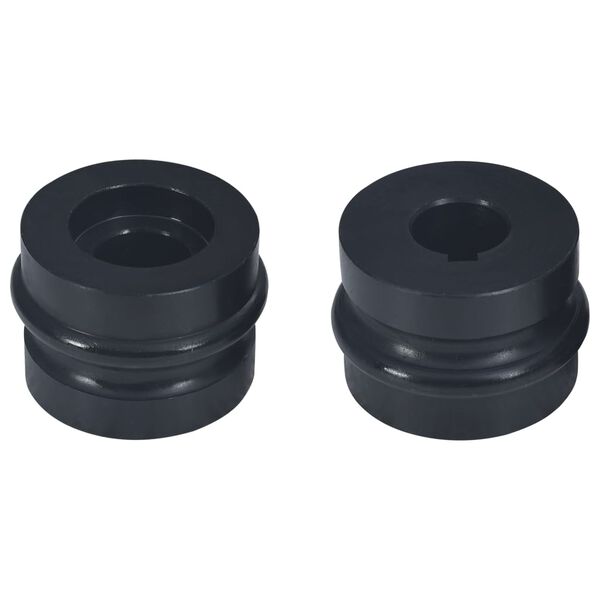 vidaXL äärikmutrid torude vormimismasinale 12 tk, teras