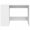 vidaXL kirjutuslaud, valge, 102x50x75 cm, tehispuit