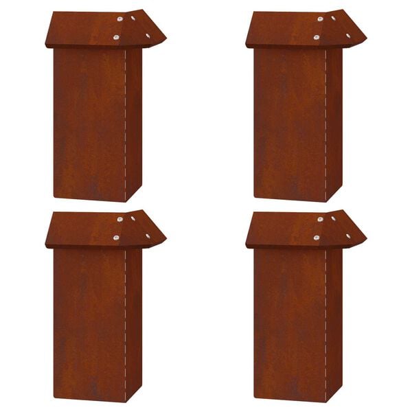 vidaXL R&auml;stikuaed 8 pcs Rooste terase t&uuml;&uuml;p