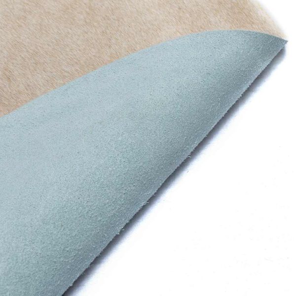 vidaXL ehtsast veisenahast vaip, beež, 180 x 220 cm