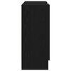 vidaXL K&otilde;ide Must tamm 120 x 30,5 x 70 cm Tehispuit