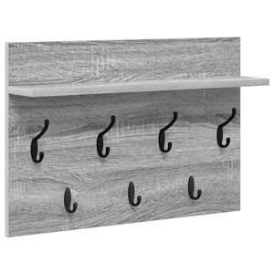 vidaXL Seinale kinnitatav riidepuu Hall Sonoma 60 x 40 x 12 cm