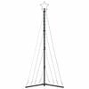 vidaXL LED j&otilde;ulupuu, 339 LEDi, v&auml;rviline , 187 cm