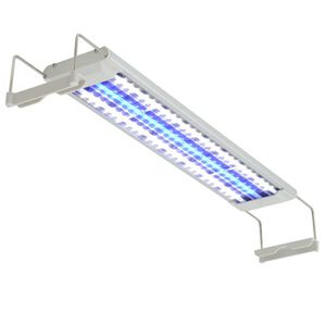 vidaXL LED-valgusega akvaariumilamp 50-60 cm, alumiinium IP67
