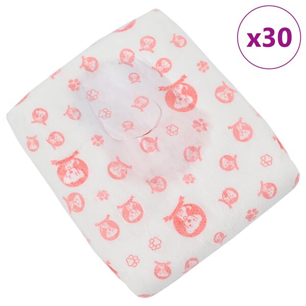 vidaXL &Uuml;hekordne naissoost koeram&auml;hk 30 pcs Valge M