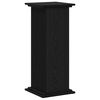 vidaXL Taimede alus Must tamm 33 x 33 x 80 cm Tehispuit