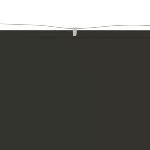 vidaXL vertikaalne varikatus antratsiit 140x270 cm Oxfordi kangas