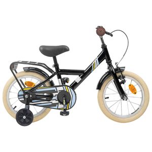 vidaXL Laste Bike 12 Tolli 2-4 aastat vana Must