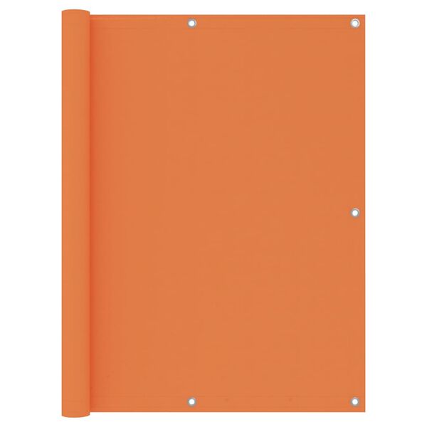 vidaXL rõdusirm, oranž, 120 x 400 cm, oxford-kangas