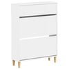 vidaXL Kinga kapp ARNHEM 78 x 24 x 103 cm Tehispuit Valge