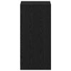 vidaXL Garderoobikapp riiuliga Must tamm 41 x 48 x 102 cm Tehispuit