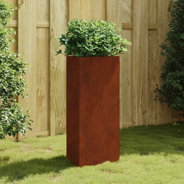 vidaXL aia taimekast, 40 x 34,5 x 75 cm Corten teras