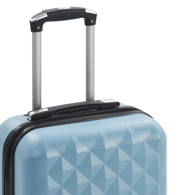 vidaXL kõvakattega kohver, sinine, ABS