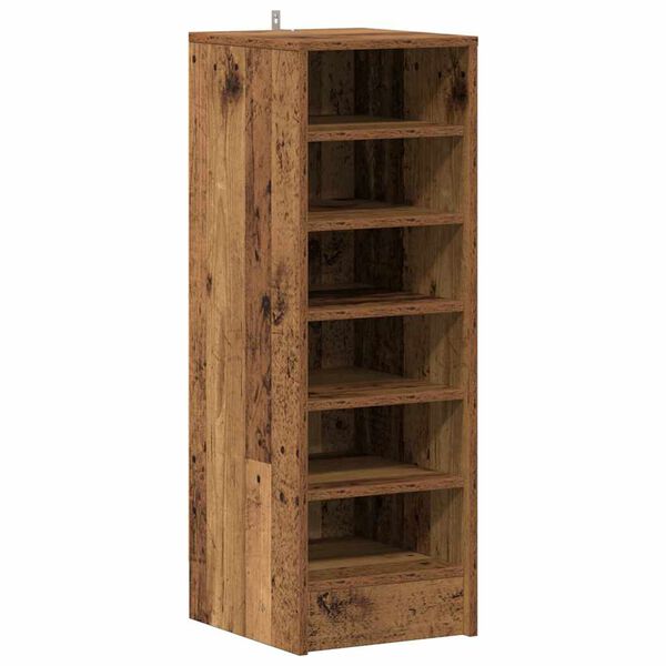 vidaXL Kingakapp Old Wood 32x35x92 cm Engineered Wood