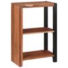 vidaXL Raamatukapp Pruun 50 x 30 x 75 cm Tugev akatsiapuu