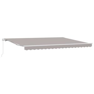 vidaXL Varikatus Helehall 450 x 300 x 165 cm Pol&uuml;ester ja metall