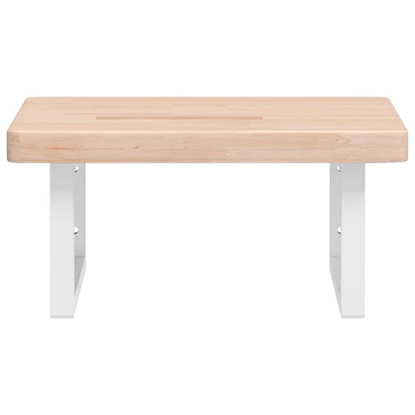 vidaXL seinale kinnitatav valamuriiul, teras ja tammepuit