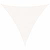 vidaXL p&auml;ikesepuri, HDPE, kolmnurkne, 5 x 5 x 5 m, valge