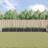 vidaXL Taimekast Antratsiit 195 x 100 x 45 cm Tsinkteras