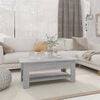 vidaXL kohvilaud, hall Sonoma tamm, 102 x 55 x 42 cm, tehispuit